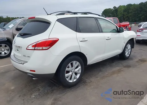 2011 Nissan Murano Sl z USA, uszkodzony, nr VIN JN8AZ1MW9BW178539